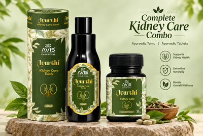 AVIS Ayurthi Kidney Care Tonic & Tablet (Combo Pack)